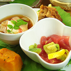 夕食・当館自慢のスタンダードコース