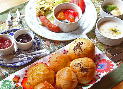朝食の一例